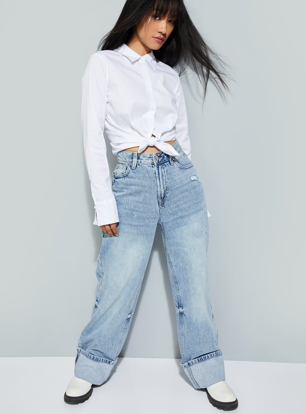 URB_N Women Striped Regular Fit Shirt 4