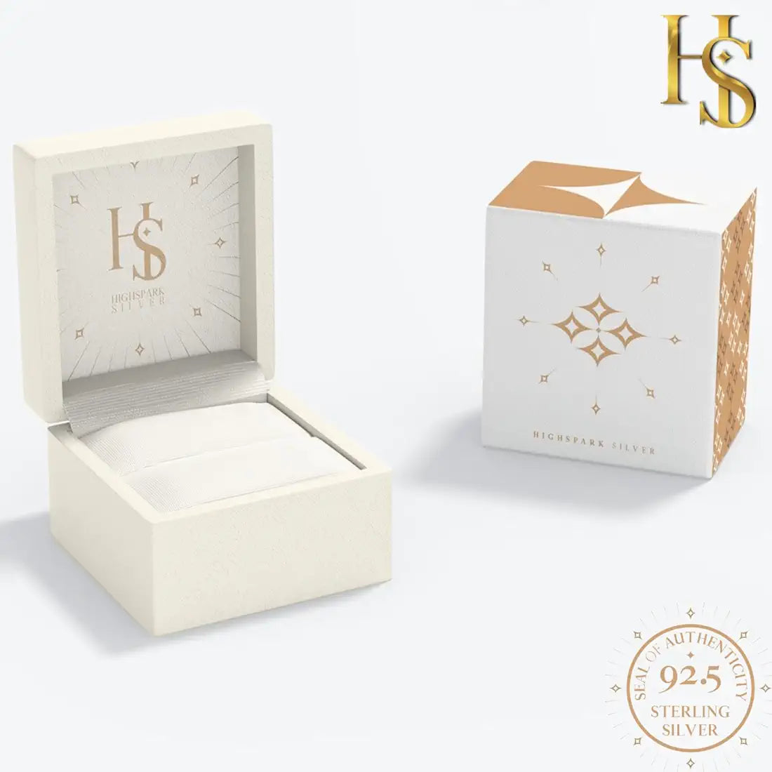 HighSpark Stud Earrings 92.5 Sterling Silver earrings 5
