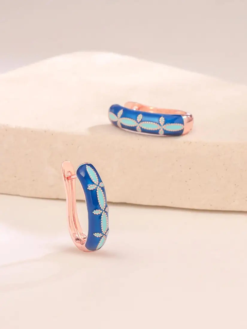 Exquisite gold-plated Hoop Earrings 5