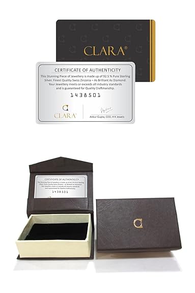 Clara 925 Sterling Silver Infinity Bracelet, Adjustable, Rhodium Plated, Swiss Zirconia Gift for Women and Girls 6