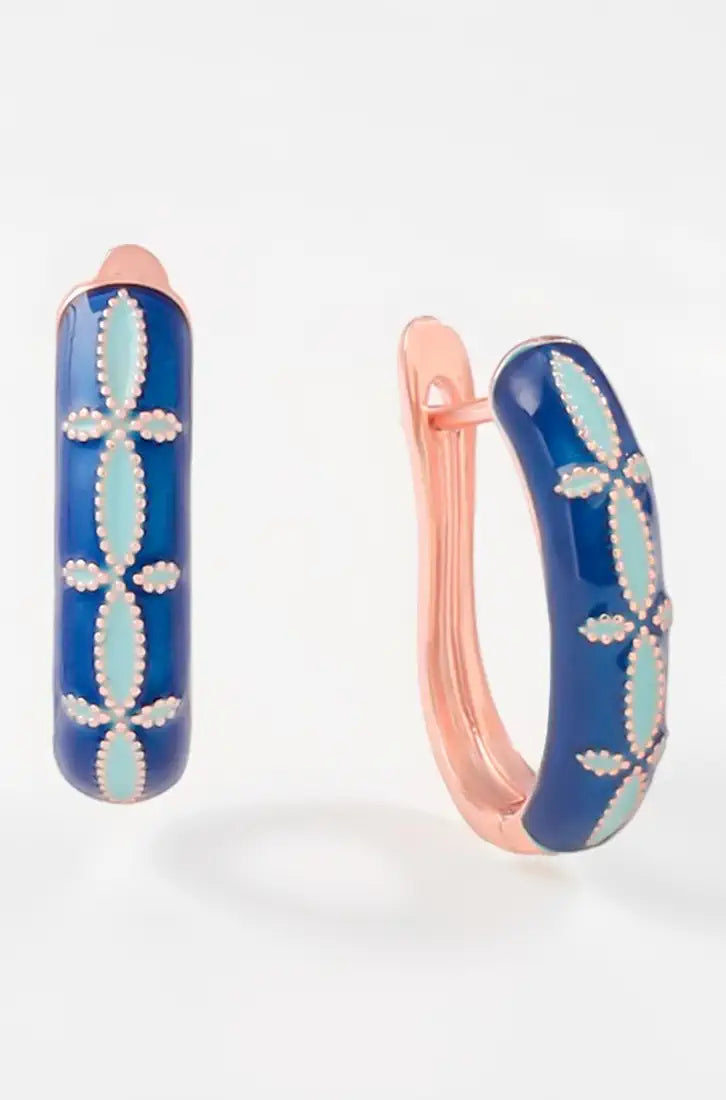Exquisite gold-plated Hoop Earrings 4