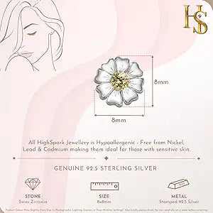 HighSpark Stud Earrings 92.5 Sterling Silver earrings 2
