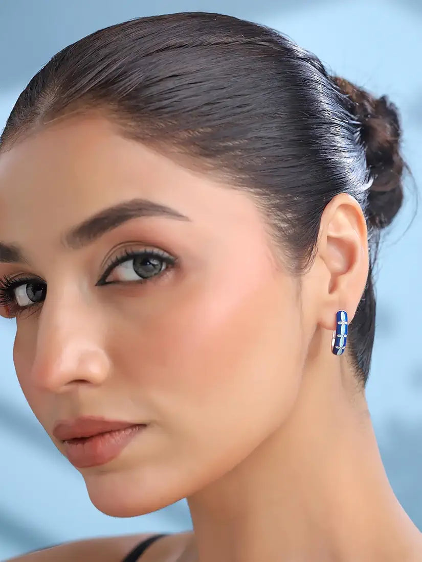 Exquisite gold-plated Hoop Earrings 2