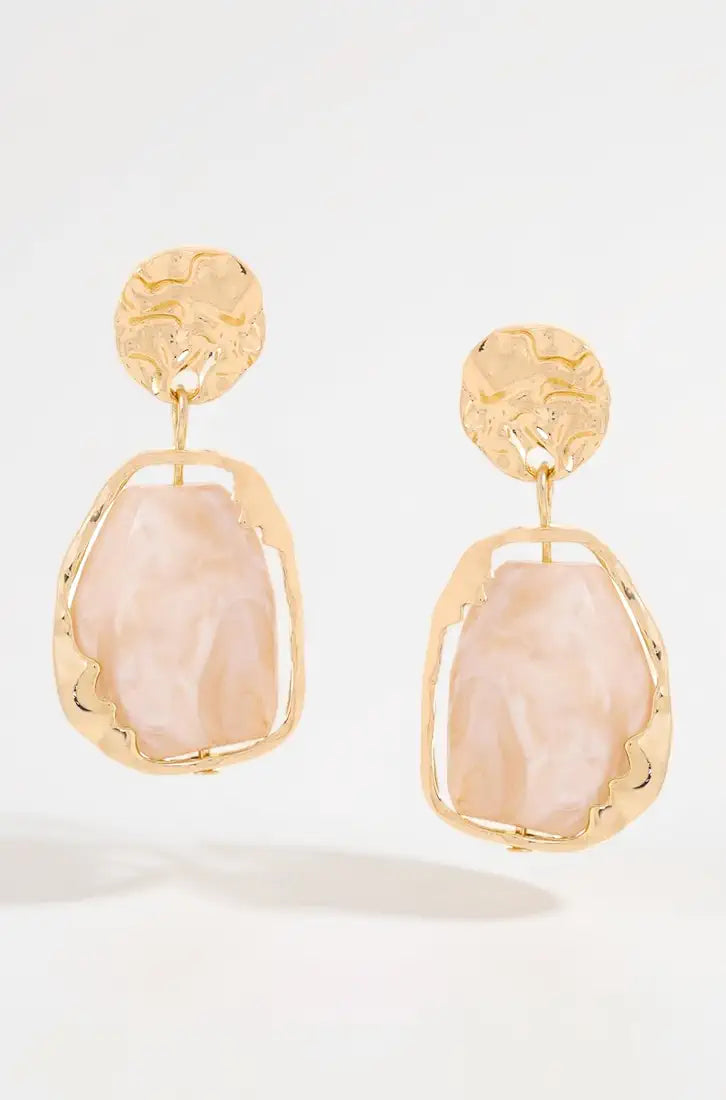Yellow Chimes Dianty Earrings 1