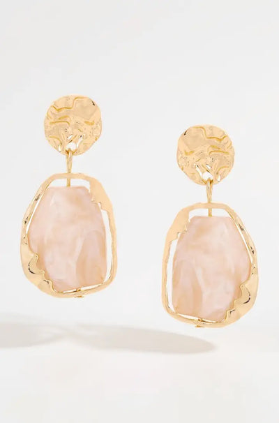 Yellow Chimes Dianty Earrings