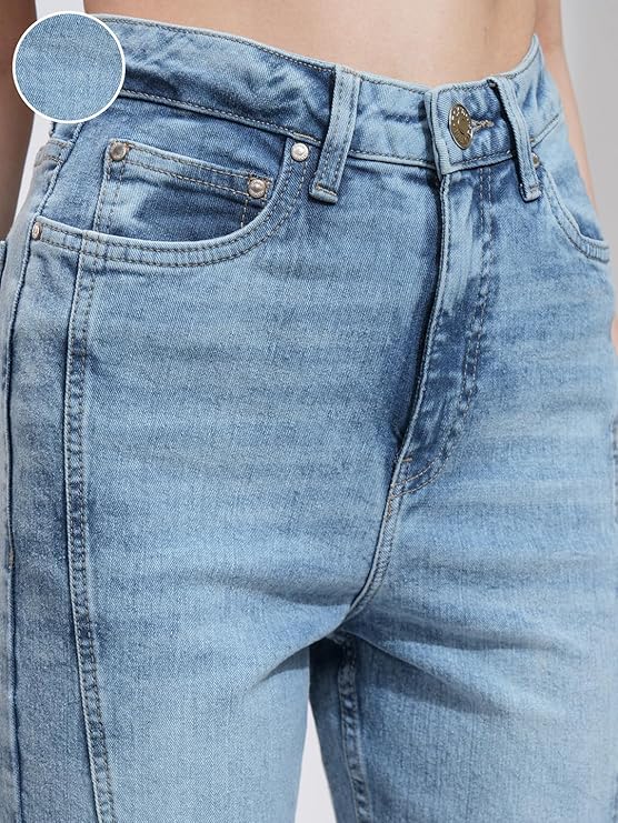 Tokyo Talkies Women High Waist Bootcut Jeans 6