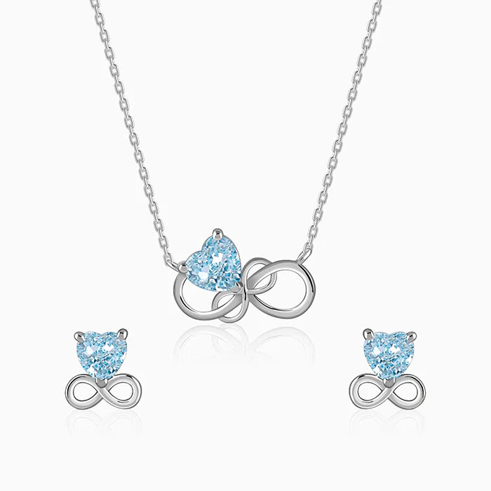 Silver Unending Love Set 1