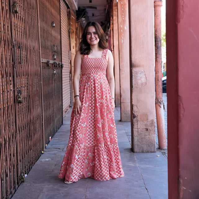 Jaipur Jardin Long Dress 1
