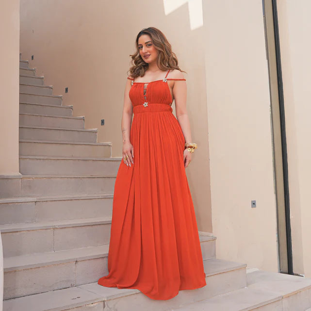 Rustic Flow Long Dress 2