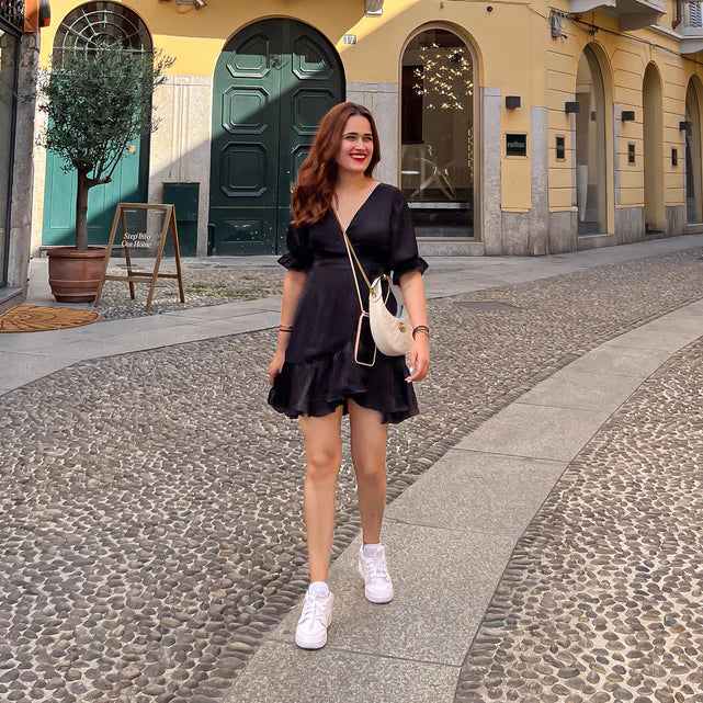 Little Black Stunner Short Dress 3