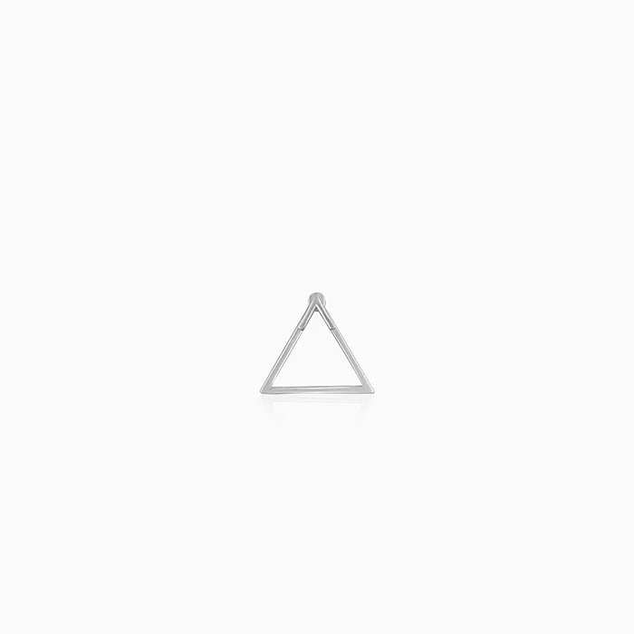 Silver Prism Stud For Men 1