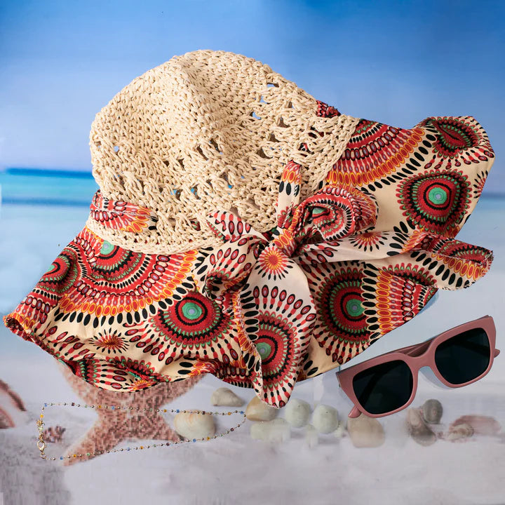 Shoreline Spirit Sun Hat, Necklace and Sunglasses Combo 3
