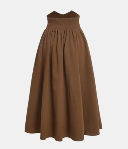 Button A-Line Skirt 2