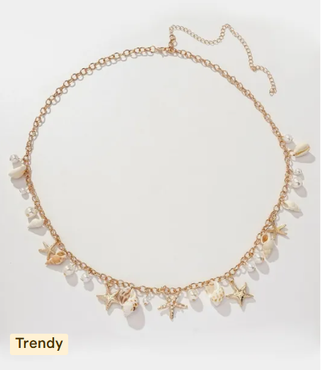 Shell Imitation/Artificial Jewellery - Waist Chain 5